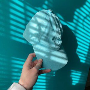 Women's Aqua Baseball Cap with Adjustable Strap